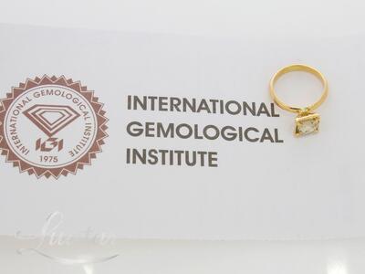 Kuldsõrmus 585* Turmaliin 1.93ct