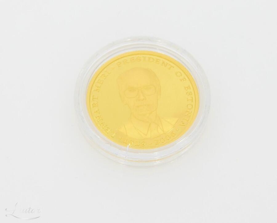 Kuldmünt 999* Lennart Meri - Eesti president