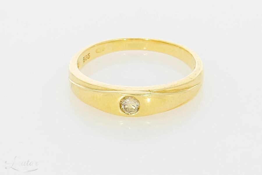 Kuldsõrmus 585*Briljant