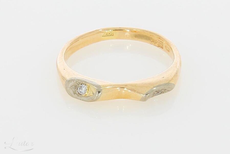 Kuldsõrmus 585*Briljandid