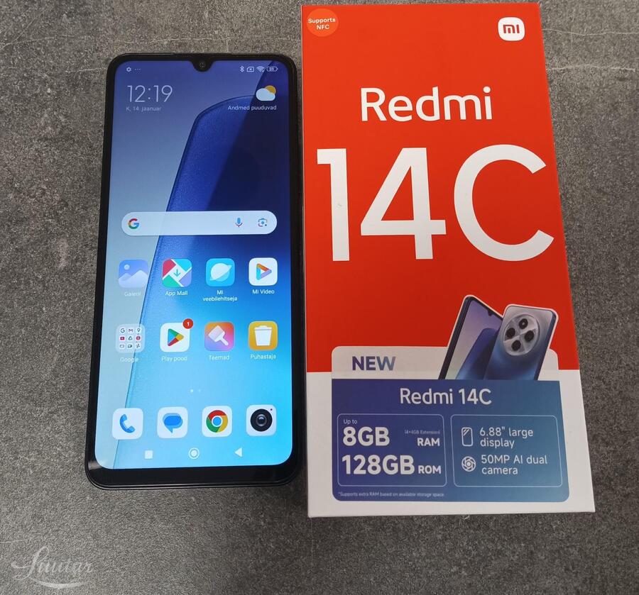 Mobiiltelefon Xiaomi Redmi 14С 128GB