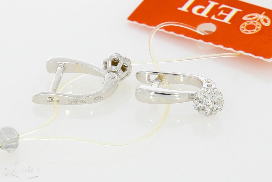 Kuldkõrvarõngad 585* Briljandid!