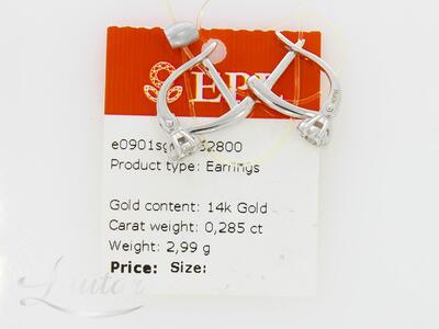 Kuldkõrvarõngad 585* Briljandid!