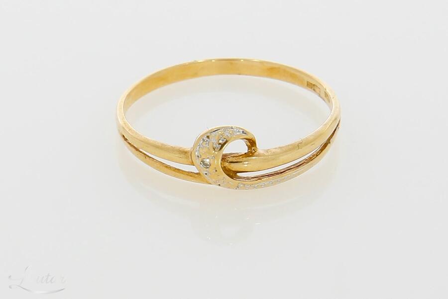 Kuldsõrmus 585* Briljant