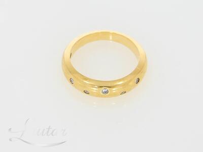 Kuldsõrmus 585* Briljandid