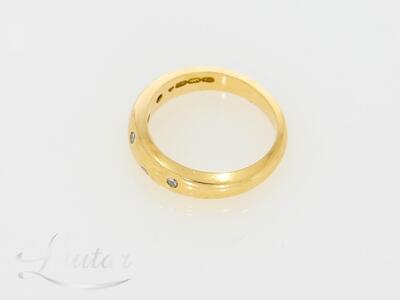 Kuldsõrmus 585* Briljandid