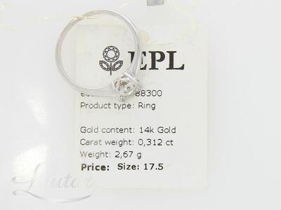 Kuldsõrmus 585* Briljandid