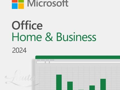 Tarkvara Microsoft Office 2024 Home and Business PC|MAC