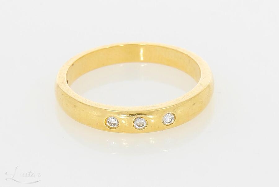 Kuldsõrmus 585* Briljandid