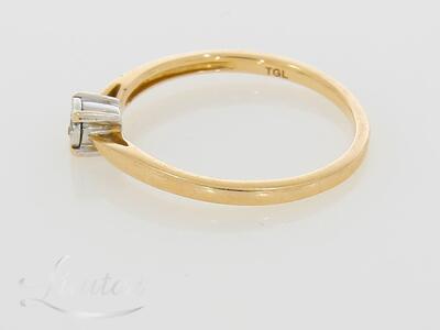 Kuldsõrmus 585* Briljant