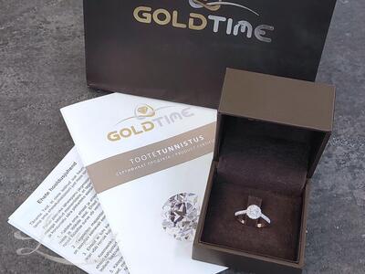 Kuldsõrmus 585* Briljandid