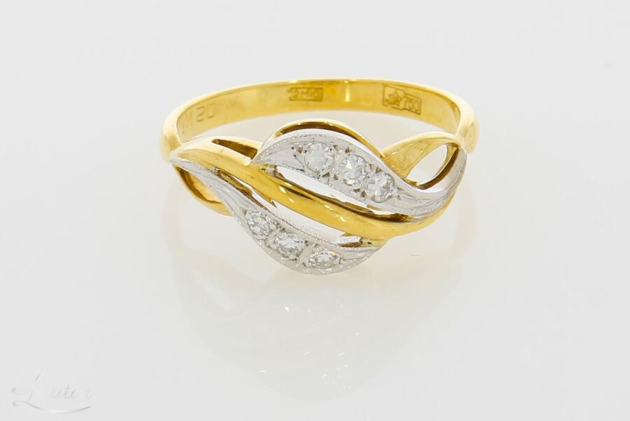 Kuldsõrmus 750* Briljandid