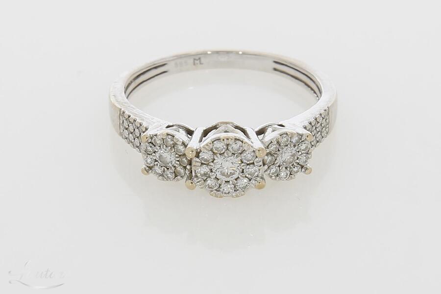 Kuldsõrmus 585* Briljandid