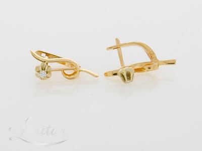 Kuldkõrvarõngad 585* Briljandid