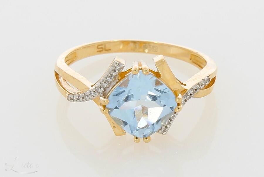 Kuldsõrmus 585* Briljandid!