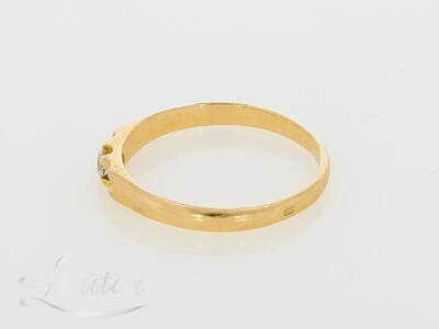 Kuldsõrmus 585* Briljant