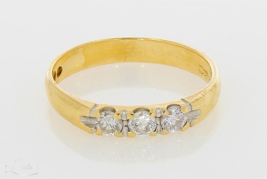 Kuldsõrmus 585* Briljandid