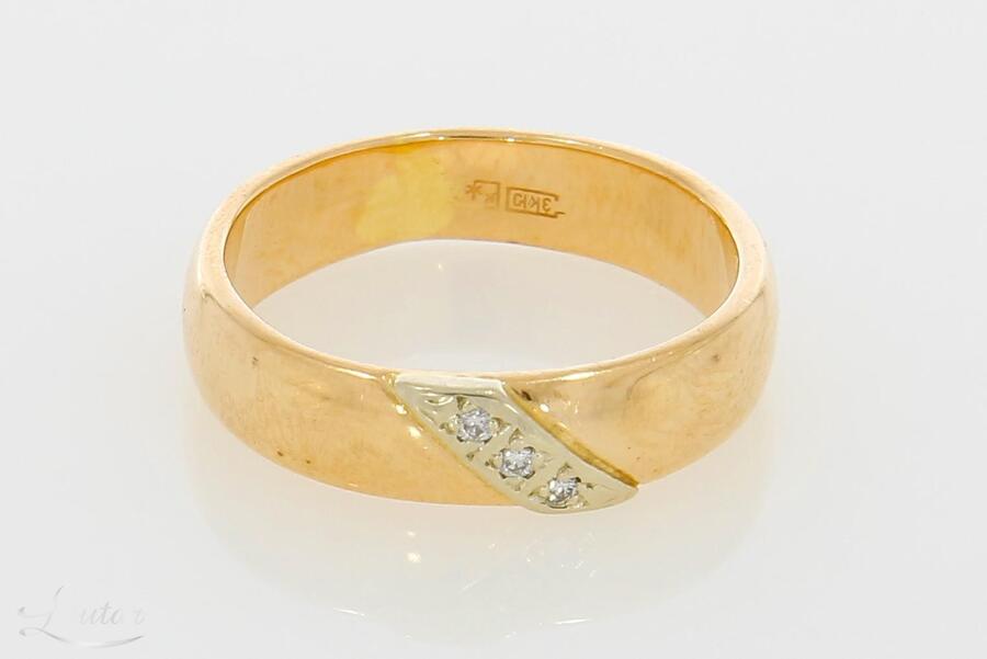 Kuldsõrmus 585* Briljant