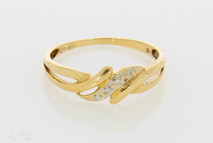 Kuldsõrmus 585* Briljant