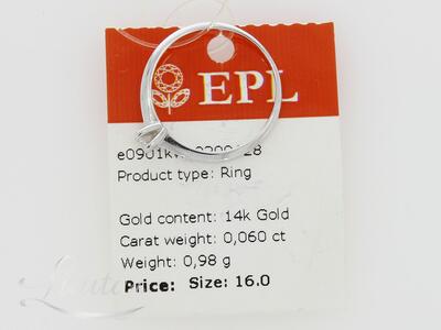 Kuldsõrmus 585* Briljant UUS!