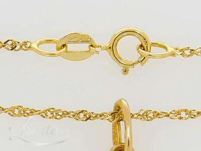 Kuldkaelakett 585* + Kulon 585* 