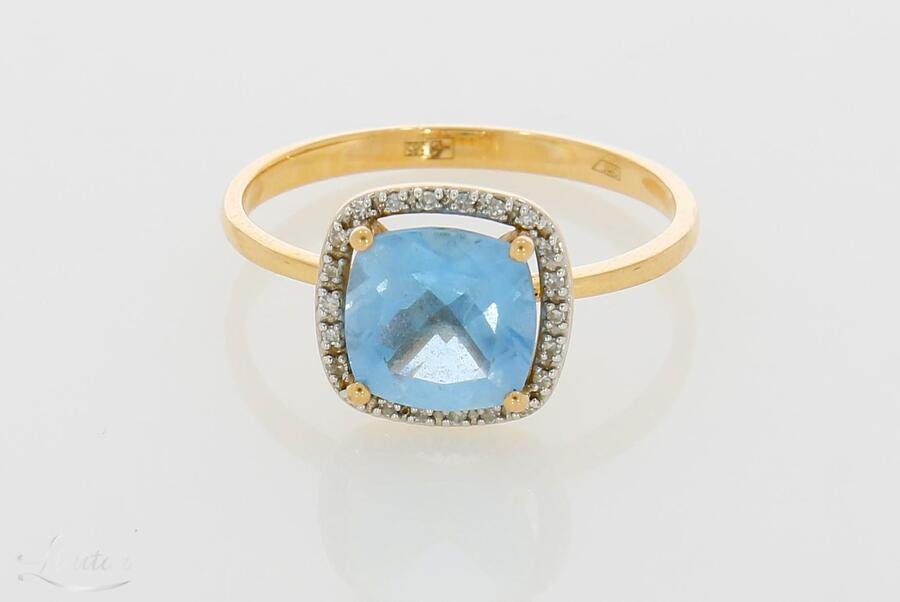 Kuldsõrmus 585*  Briljandid