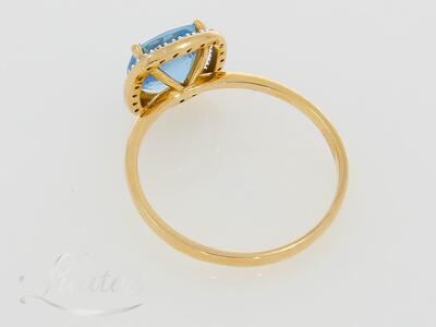 Kuldsõrmus 585*  Briljandid