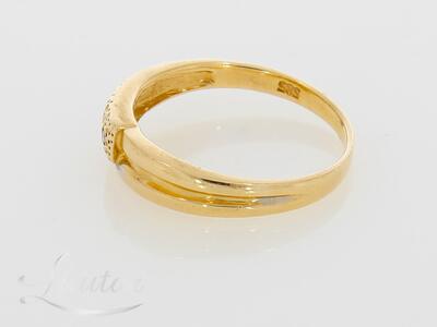 Kuldsõrmus 585*  Briljandid