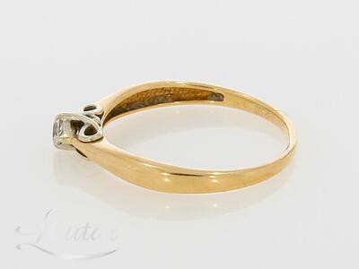 Kuldsõrmus 585* Briljant