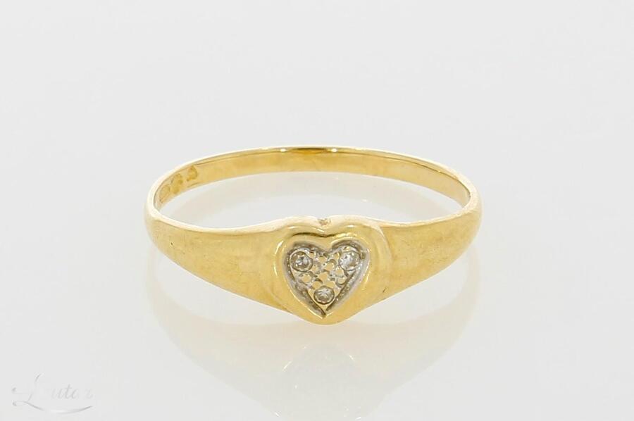 Kuldsõrmus 585* Briljandid