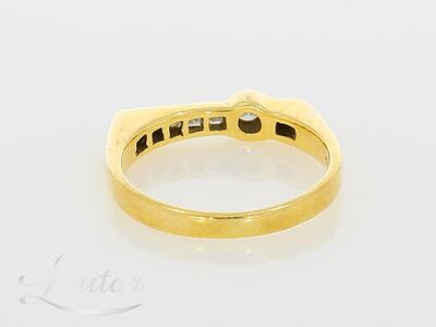 Kuldsõrmus 750* Briljandid