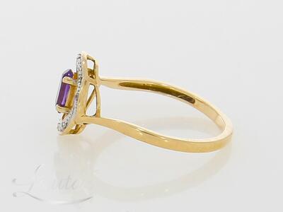 Kuldsõrmus 585* Briljandid