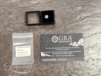 Teemant 1ct 6.5mm UUS!