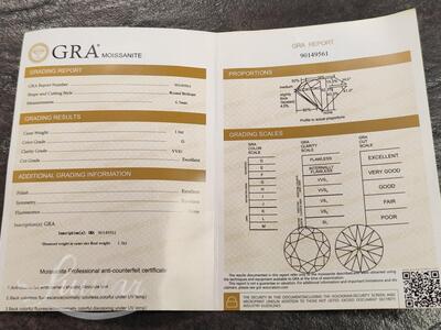 Teemant 1ct 6.5mm UUS!