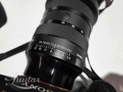 Digikaamera Sony Alpha A7 III kere + Objektiiv Sigma 24-70mm, F/2.8 DG DN II