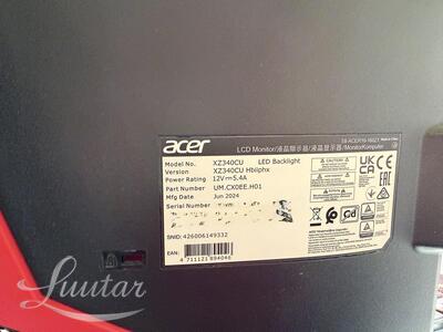 Monitor Acer Nitro XZ340CU