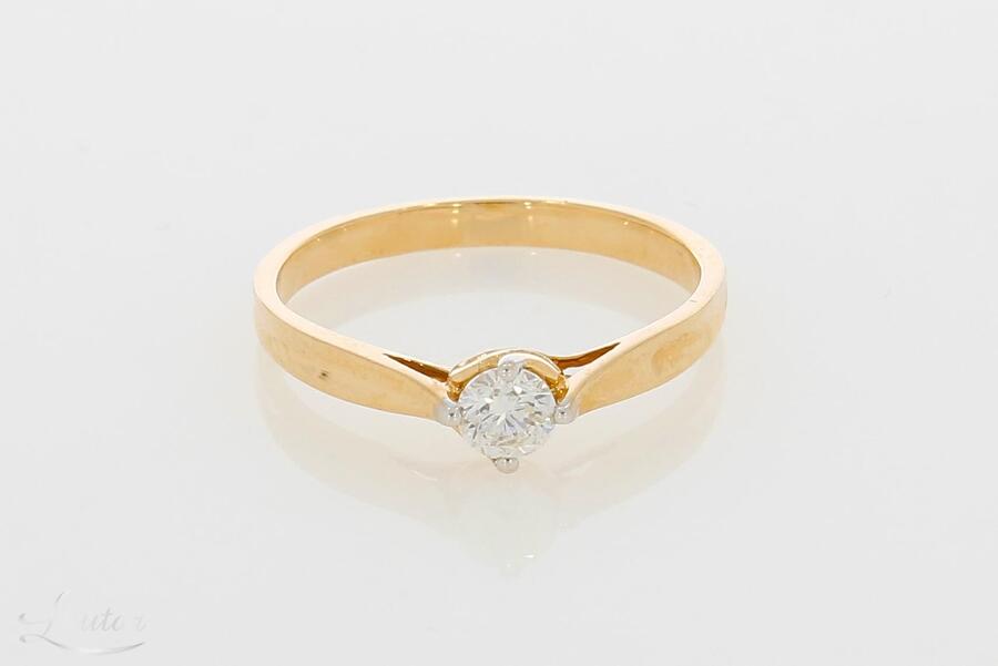 Kuldsõrmus 585* Briljant