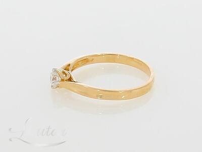 Kuldsõrmus 585* Briljant