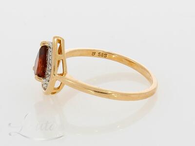 Kuldsõrmus 585* Briljandid