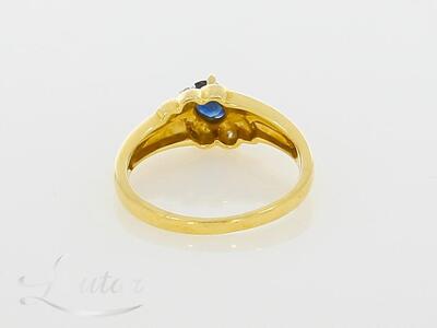 Kuldsõrmus 750* Briljandid