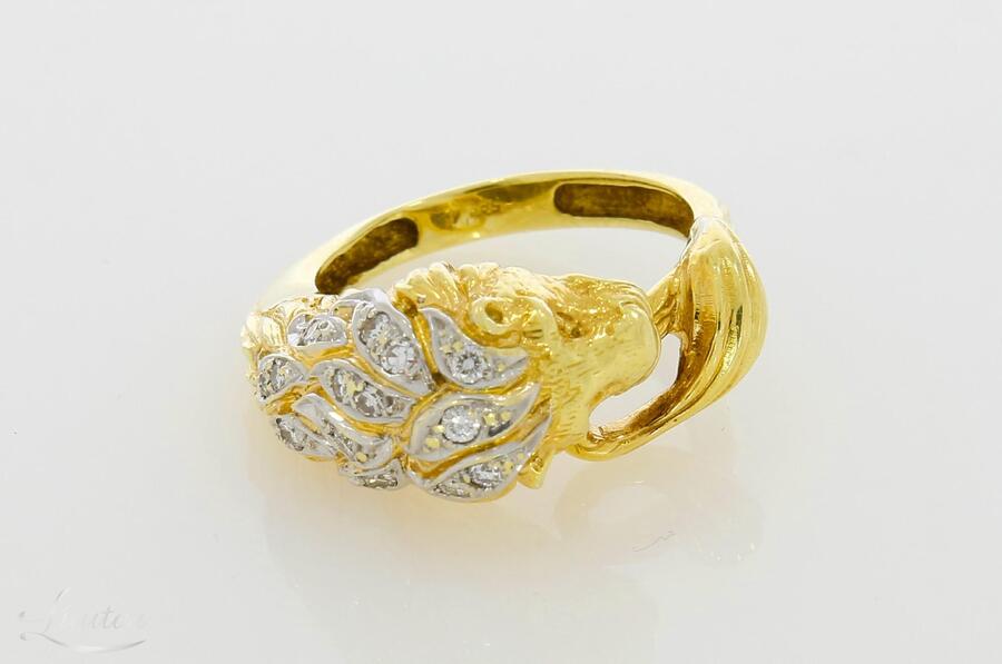 Kuldsõrmus 585* Briljandid