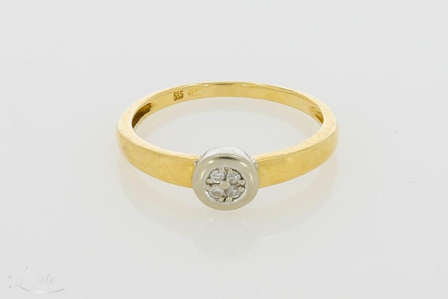 Kuldsõrmus 585* Briljandid