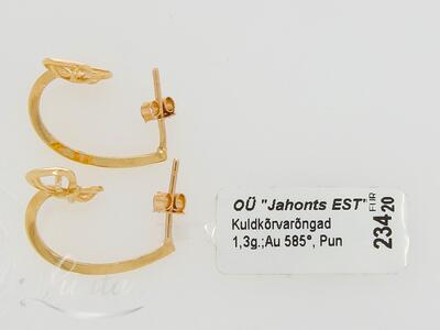 Kuldkõrvarõngad 585*