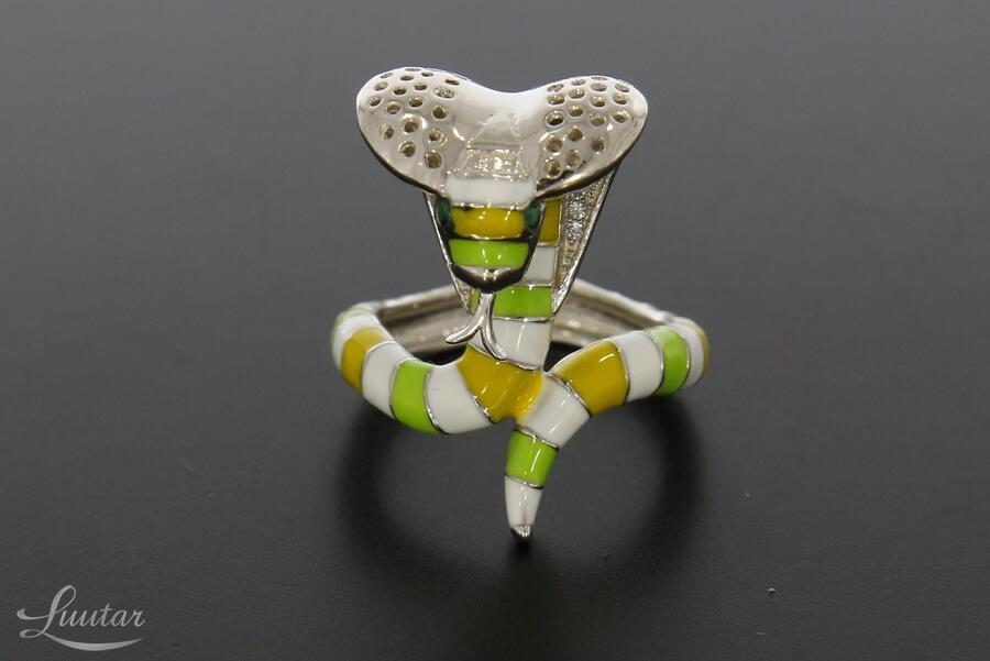 Hõbesõrmus 925* Kobra UUS!