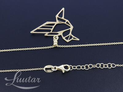 Hõbekaelakett kuloniga 925* Lind UUS!