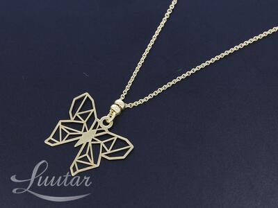 Hõbekaelakett + Kulon Liblikas 925*UUS!