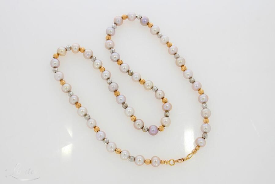 Kuldkaelakett 585* Pärlid