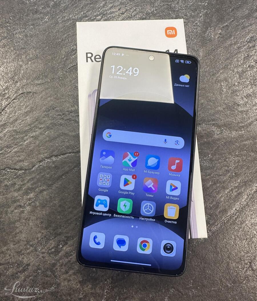 Mobiiltelefon Xiaomi Redmi Note 14 5G 128GB