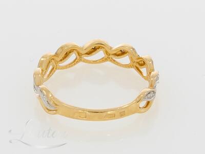 Kuldsõrmus 585* Briljandid