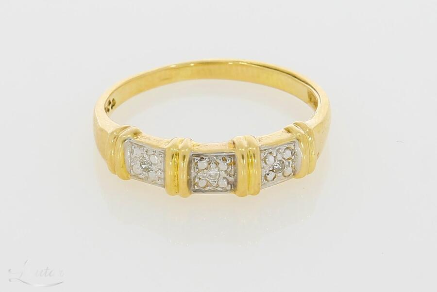 Kuldsõrmus 585* Briljandid